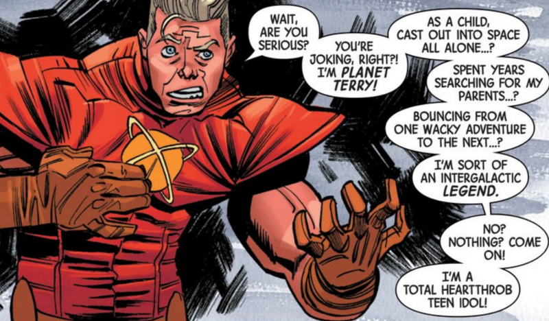 Illustration for article titled Marvel Brought Back One of Its Most Embarrassing Kids Characters in a Really Funny Way